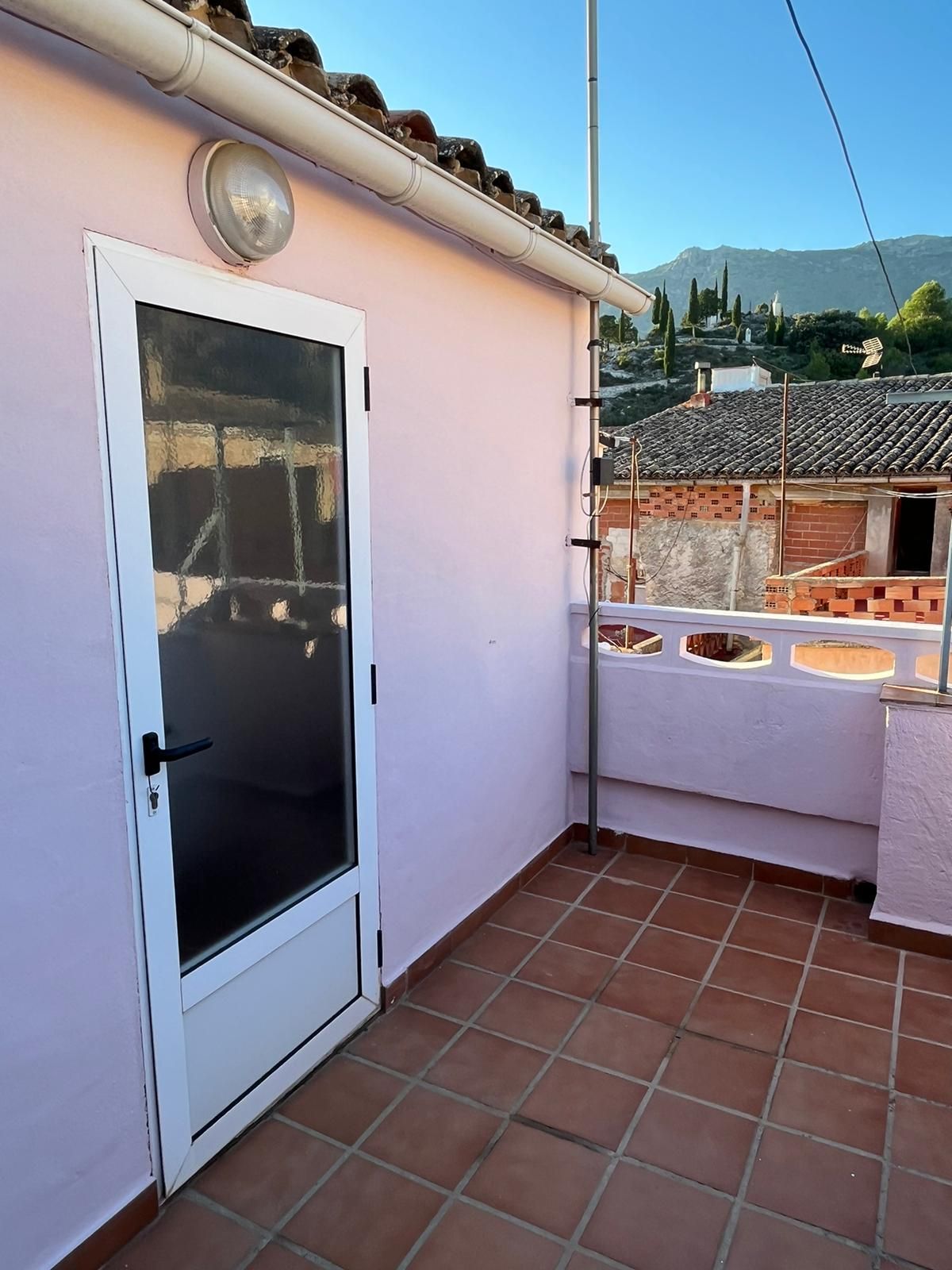 Terrassa de Casa o xalet en venda en L'Orxa / Lorcha amb Calefacció, Terrassa i Moblat