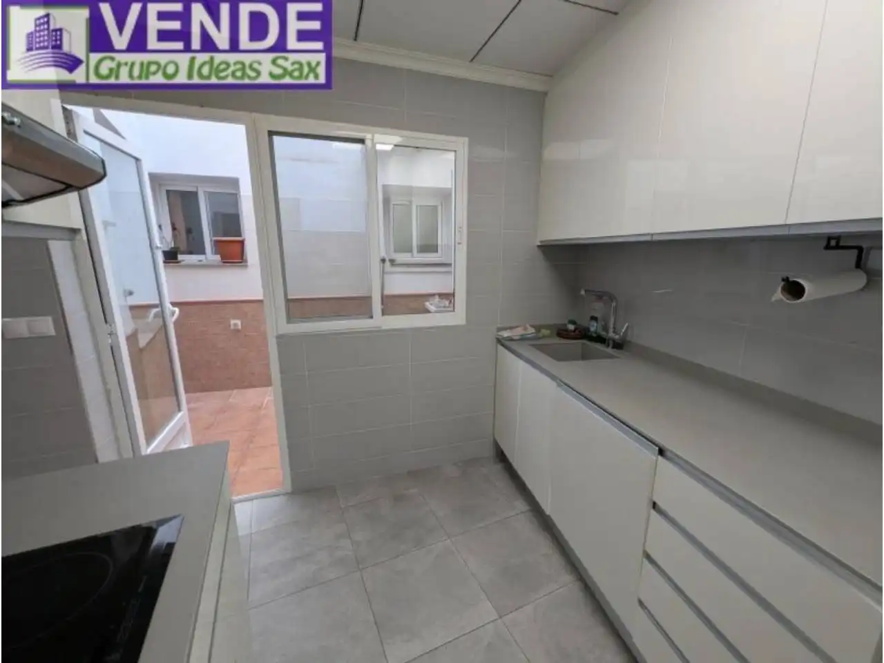 Cocina de Casa adosada en venta en Sax con Terraza