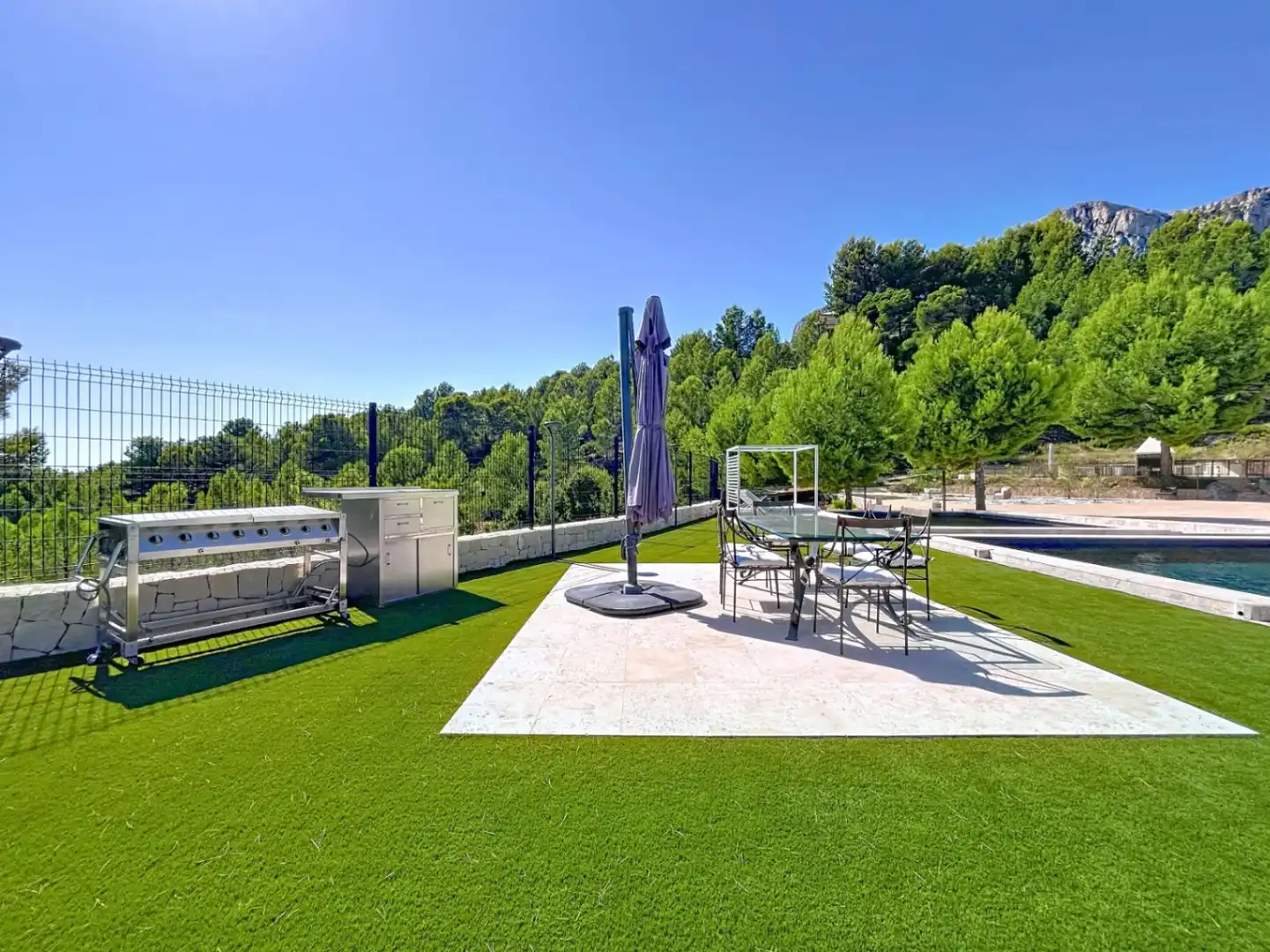 Terraza de Casa o chalet en venta en Benimantell con Aire acondicionado, Jardín privado y Terraza