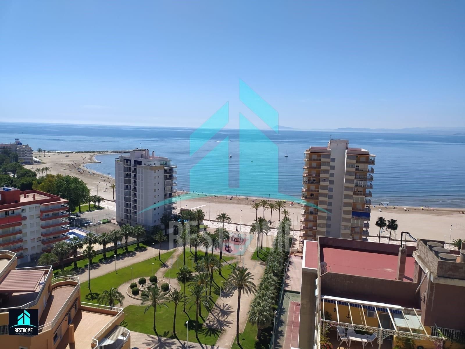 Außenansicht von Wohnungen zum verkauf in Cullera mit Privatgarten, Terrasse und Gemeinschaftspool