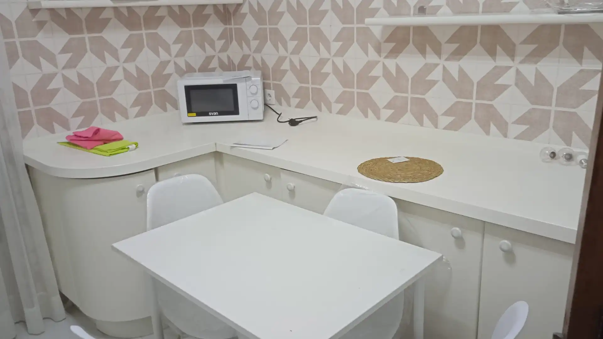 Küche von Wohnung zur untervermieten in Salamanca mit Heizung, Parkett und Möbliert