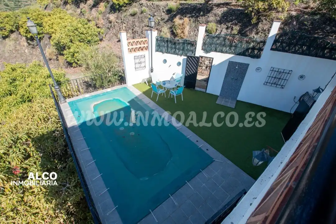Swimming pool of Houses for sale in Torrox  with Air Conditioner, Terrace and Swimming Pool