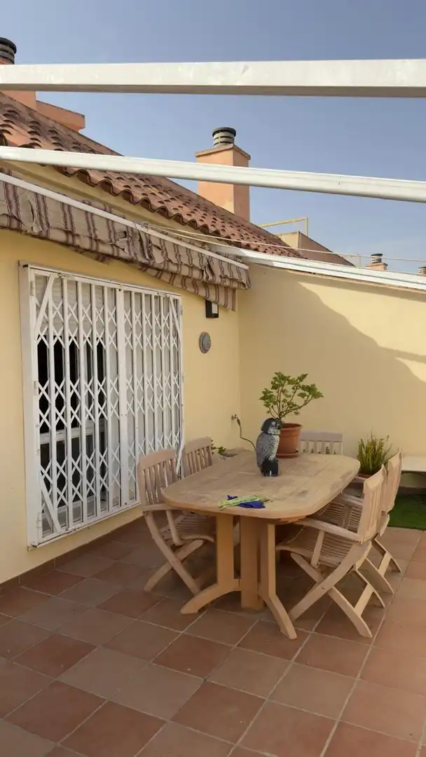 Terrace of Flat for rent in Llíria  with Air Conditioner, Terrace and Furnished
