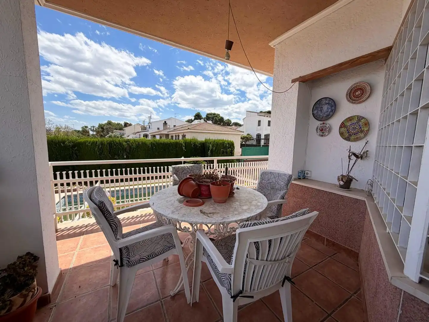 Terraza de Casa o chalet en venta en Torrent con Aire acondicionado, Jardín privado y Terraza
