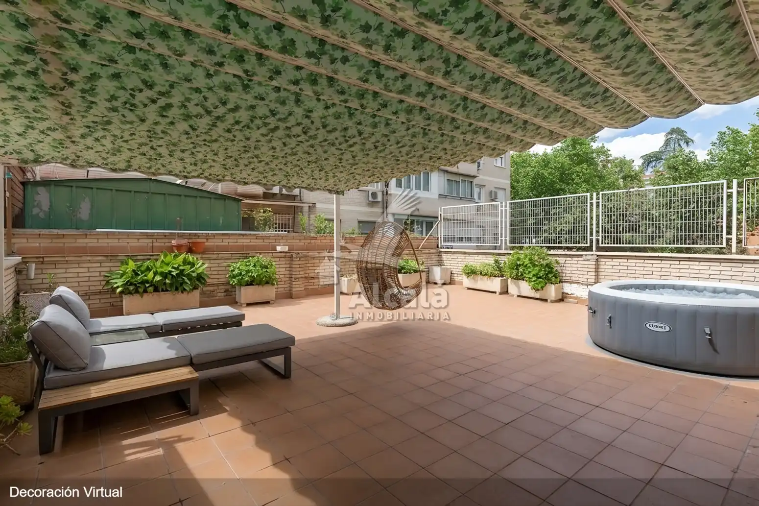 Terrasse von Wohnung zum Verkauf in Alcalá de Henares mit Heizung und Terrasse