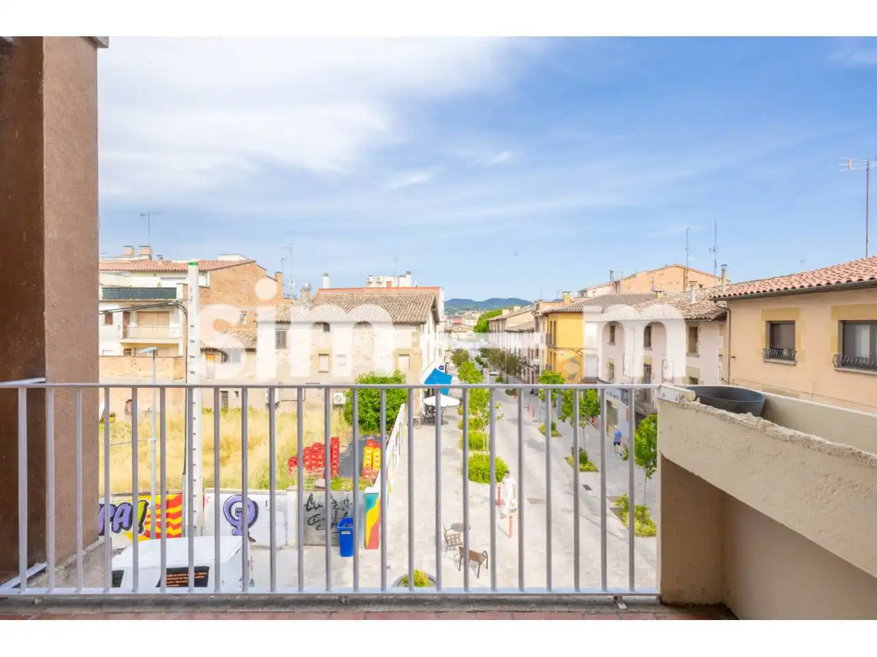 Exterior view of Flat for sale in Calldetenes  with Heating, Parquet flooring and Terrace