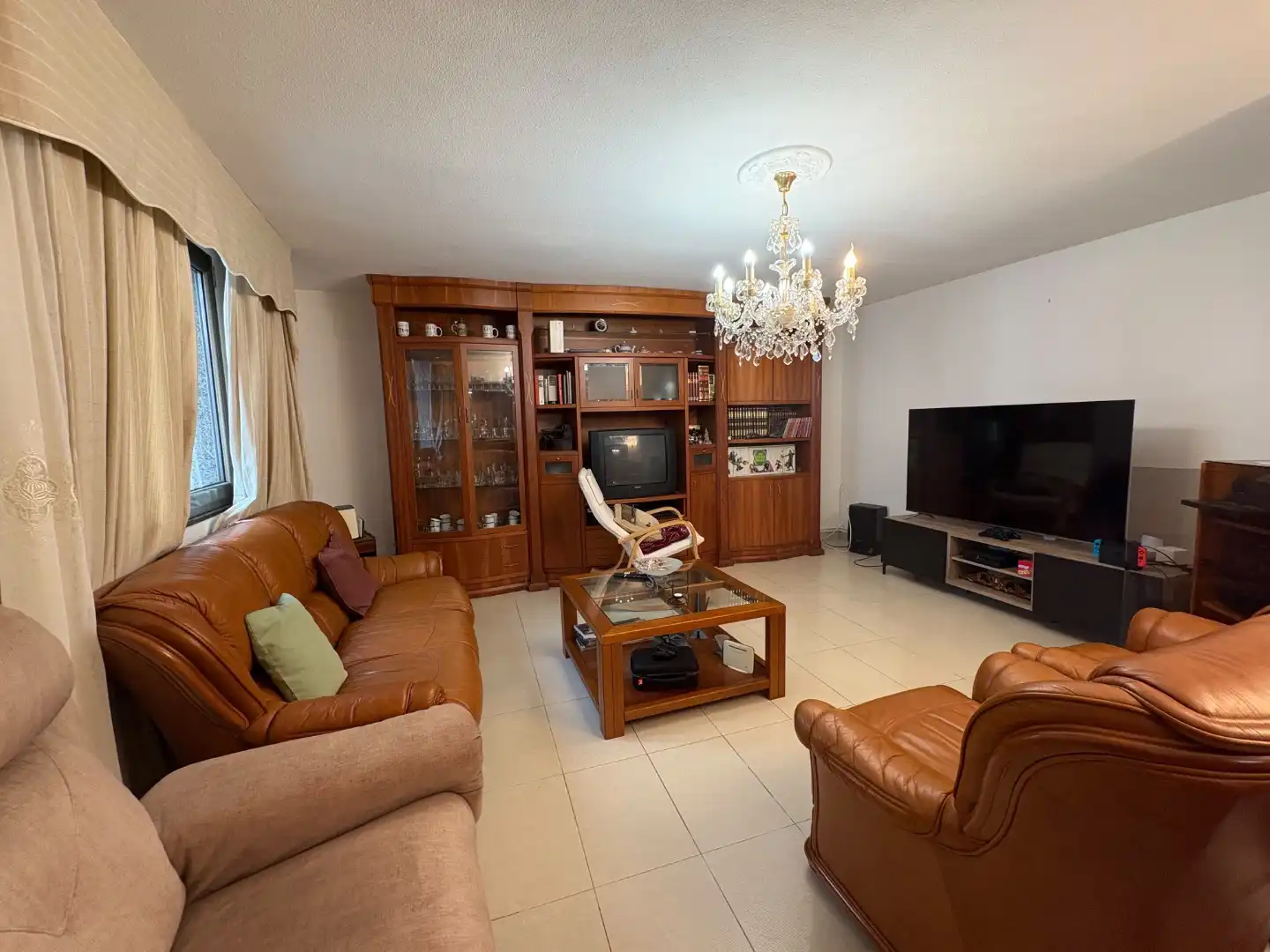 Sala de estar de Casa o chalet en venta en Carral con Terraza