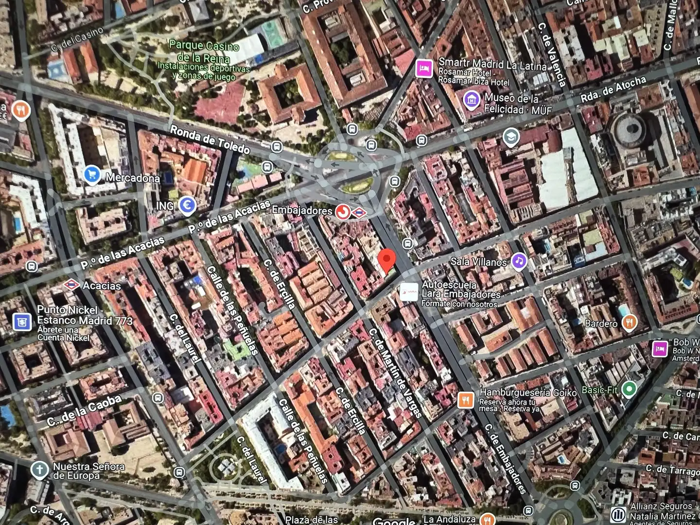 Exterior view of Commercial properties for sale in Madrid