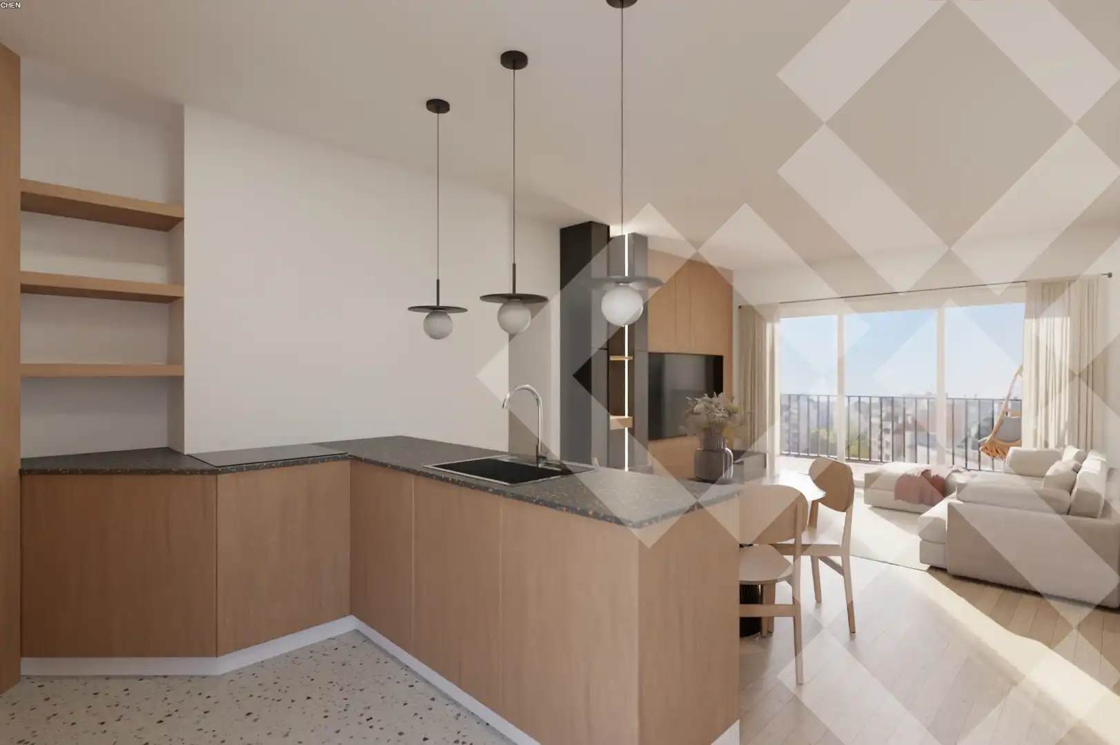 Wohnung mit Terrasse zum Verkauf in Avinguda del Paral·lel, imagen 4