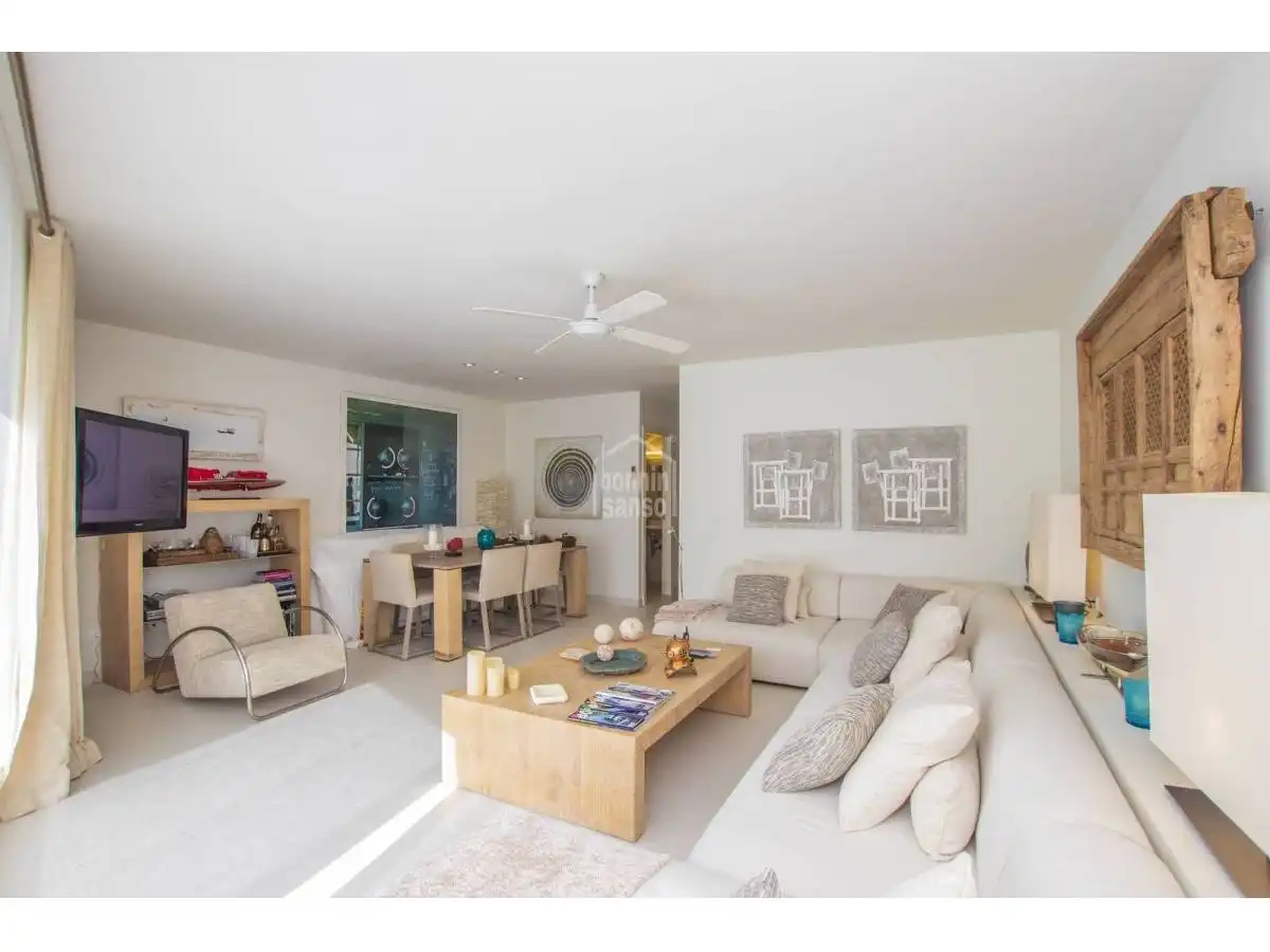 Sala de estar de Casa o chalet en venta en Es Mercadal con Calefacción, Jardín privado y Terraza