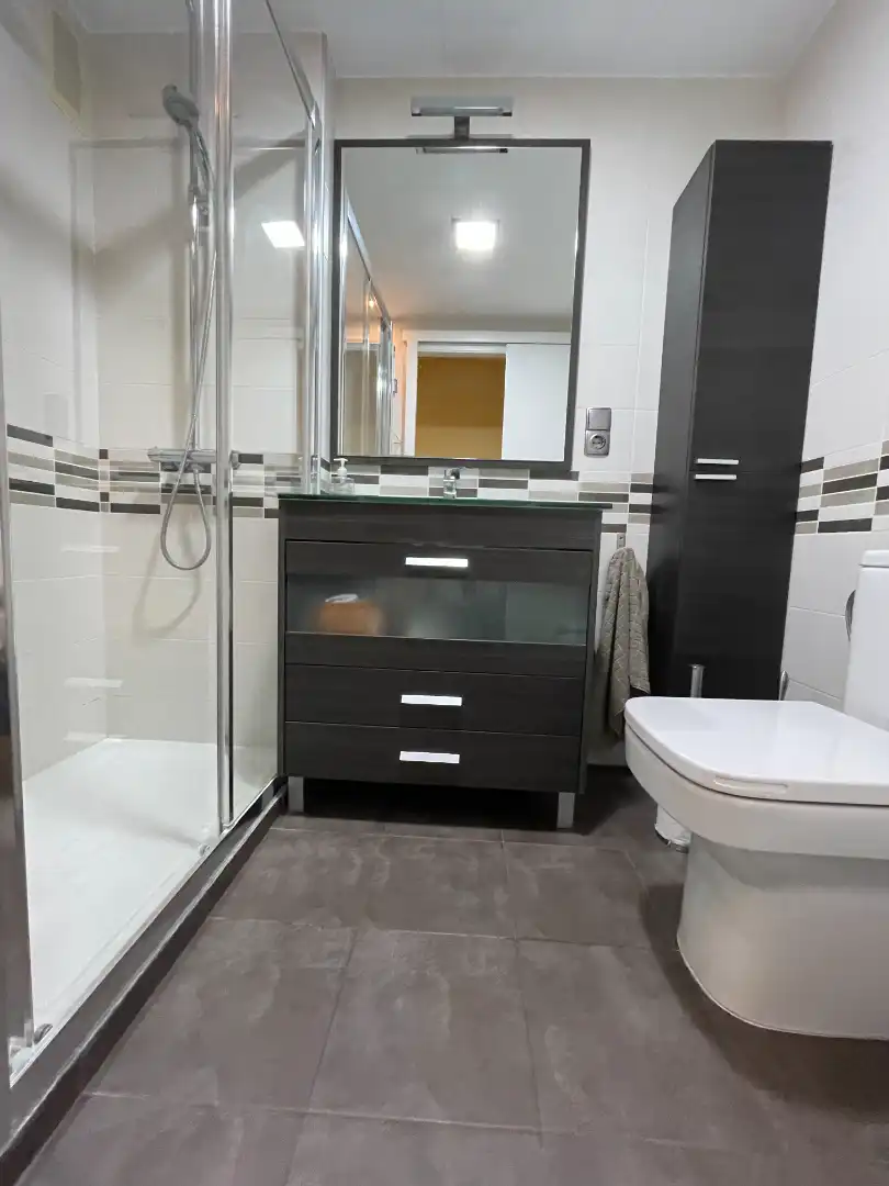 Bany de Apartament en venda en Vinyols i els Arcs amb Terrassa, Moblat i Forn