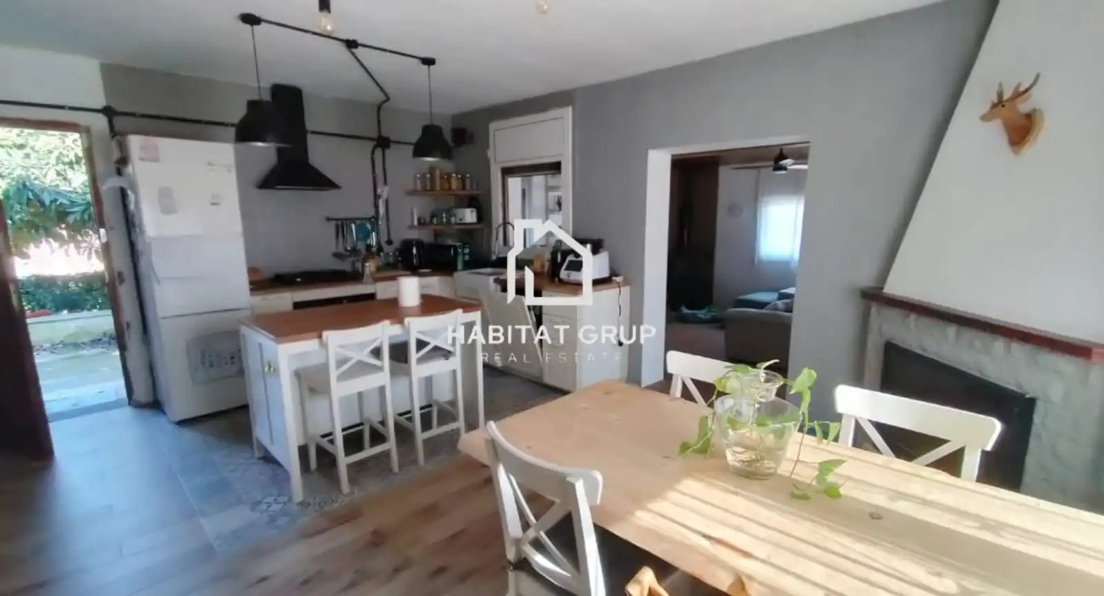 Cocina de Casa o chalet en venta en Sant Celoni con Aire acondicionado, Calefacción y Jardín privado