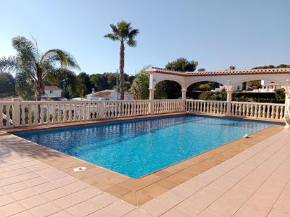 Swimming pool of House or chalet for sale in Jávea / Xàbia  with Air Conditioner, Heating and Private garden