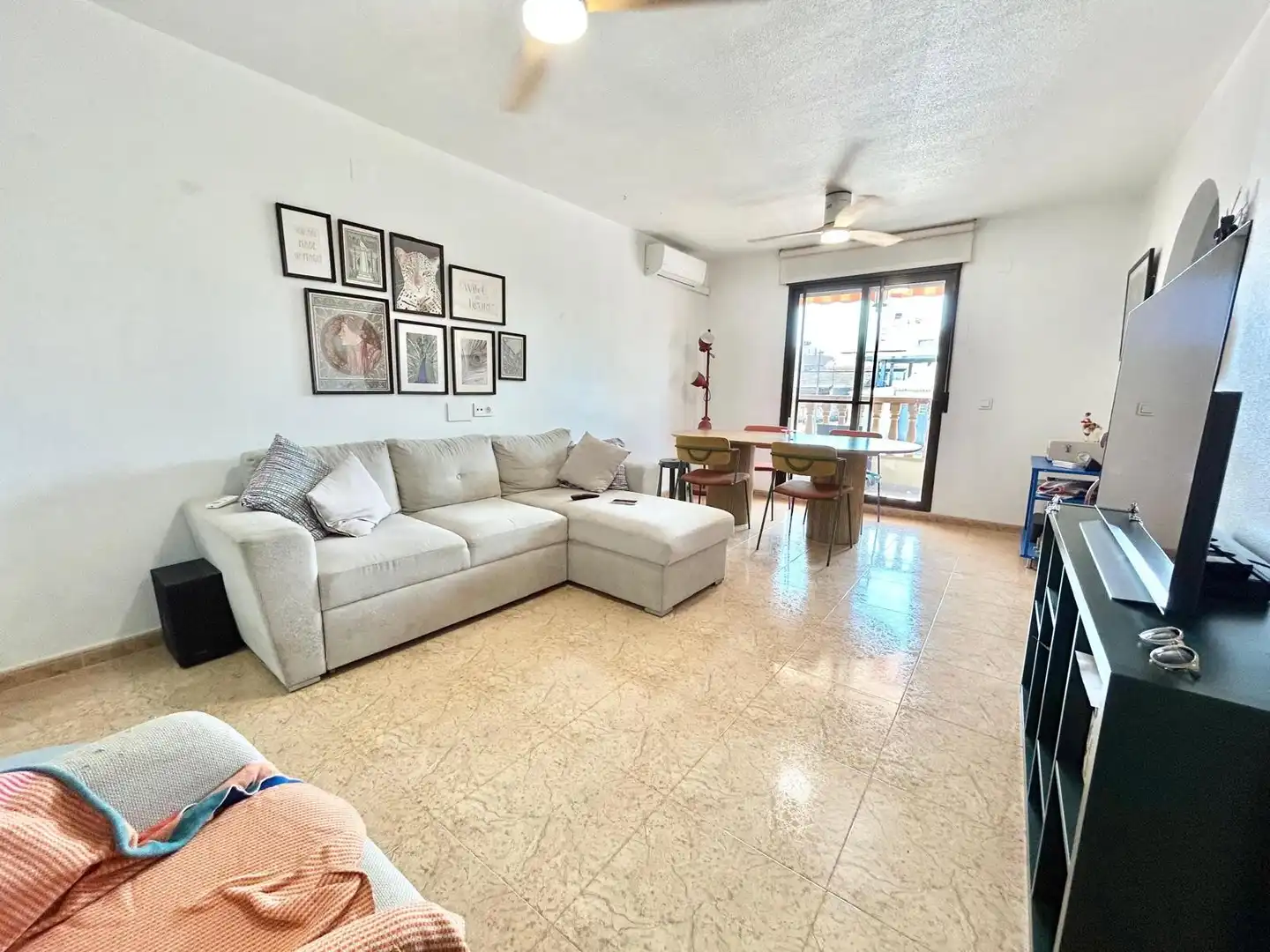 Living room of Ground floor for rent in San Fulgencio  with Air Conditioner, Swimming Pool and Furnished