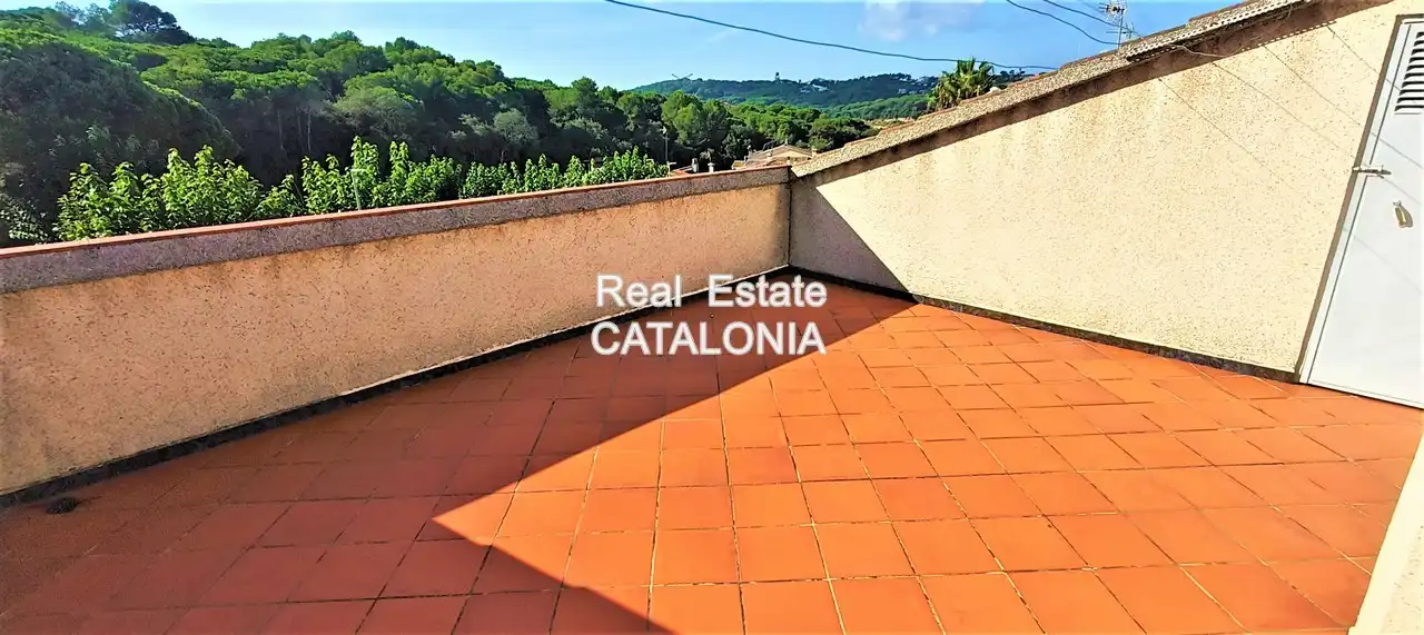 Exterior view of Houses for sale in Lloret de Mar  with Air Conditioner, Heating and Private garden