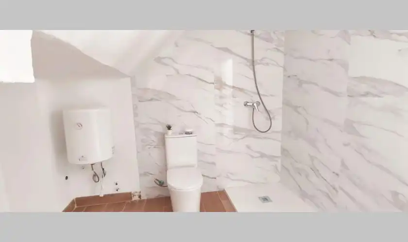 Badezimmer von Wohnung zum Verkauf in Mojácar mit Klimaanlage, Heizung und Terrasse