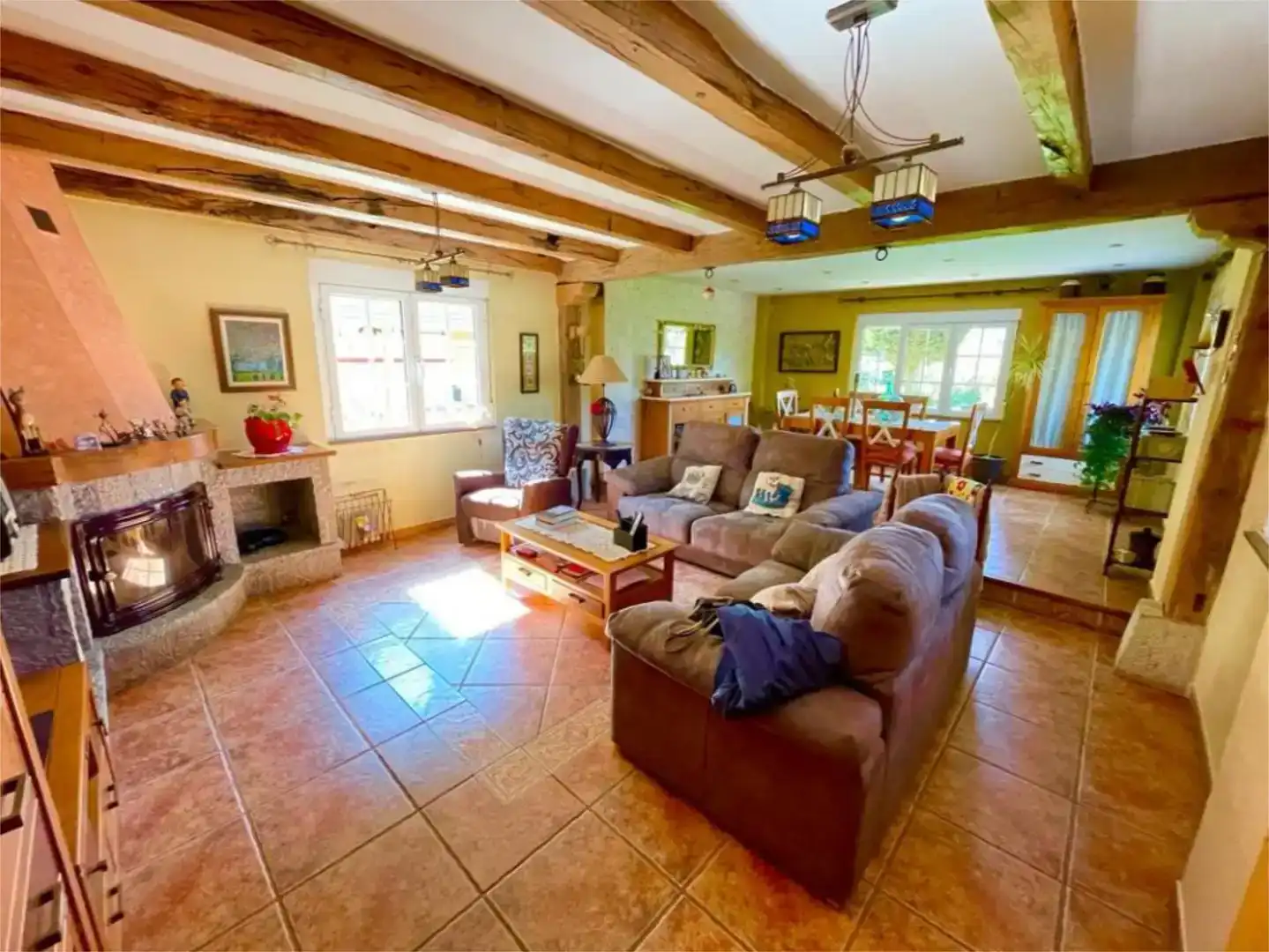 Sala de estar de Casa o chalet en venta en Cistierna con Balcón