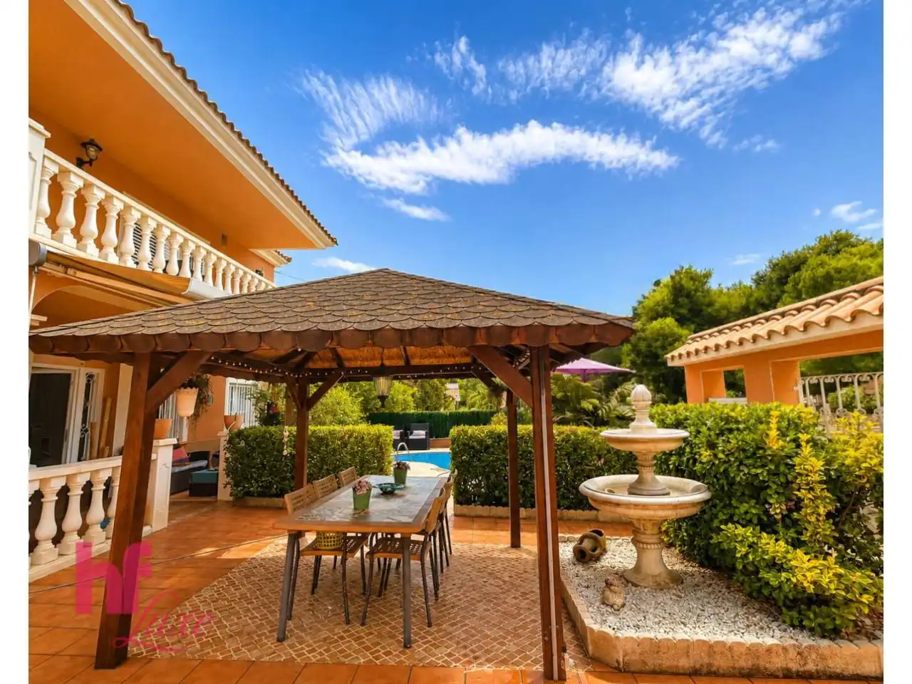 Terrassa de Casa o xalet en venda en Cubelles amb Aire condicionat, Calefacció i Jardí privat