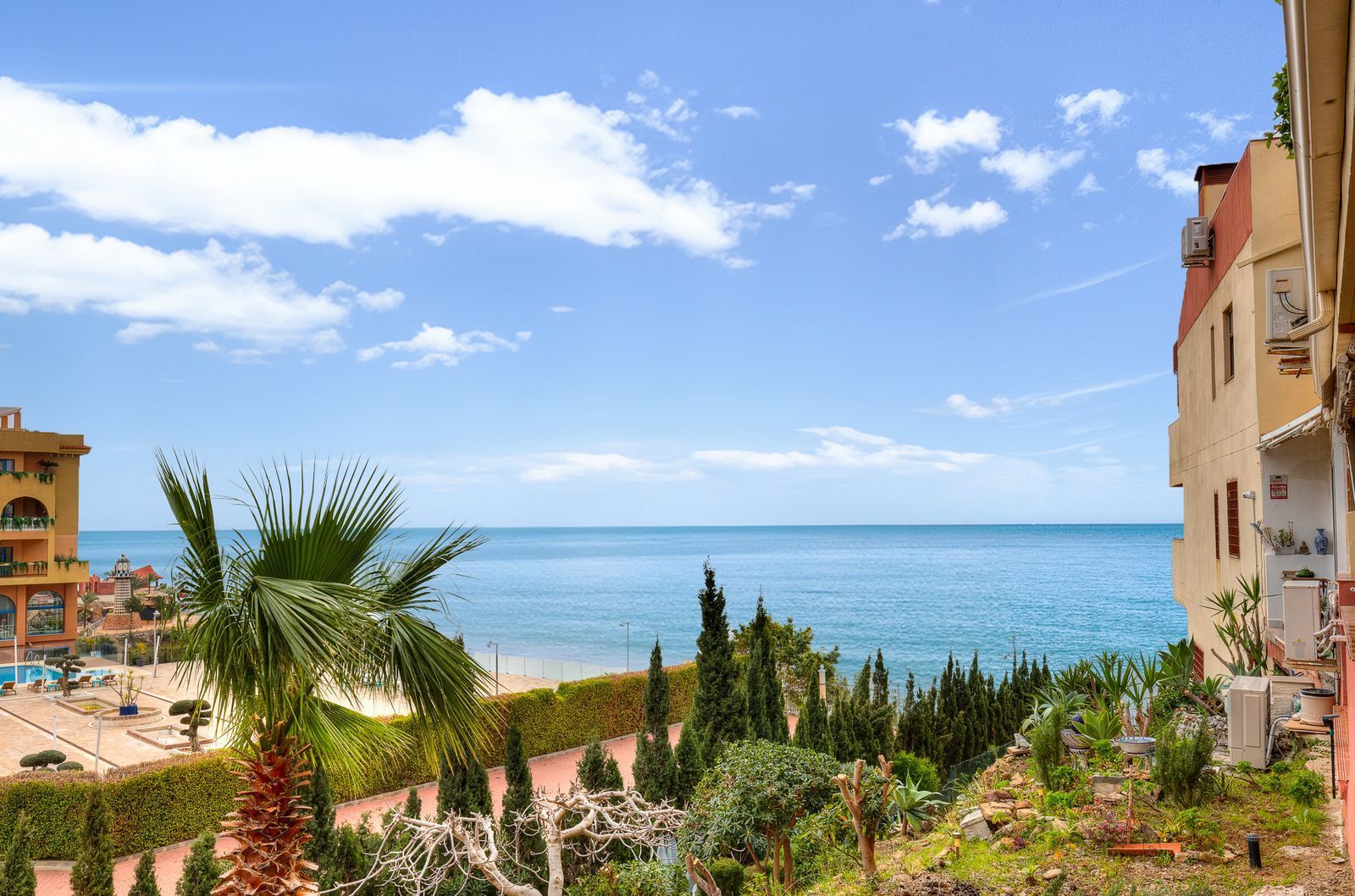 Garden of Apartment for sale in Benalmádena  with Air Conditioner and Terrace