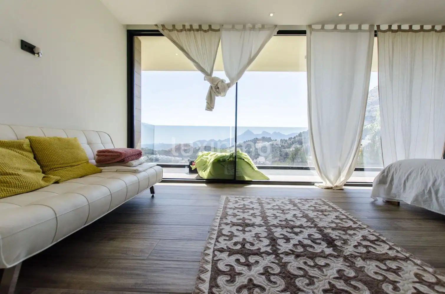 Wohnzimmer von Haus oder Chalet zum Verkauf in Altea mit Klimaanlage, Heizung und Privatgarten