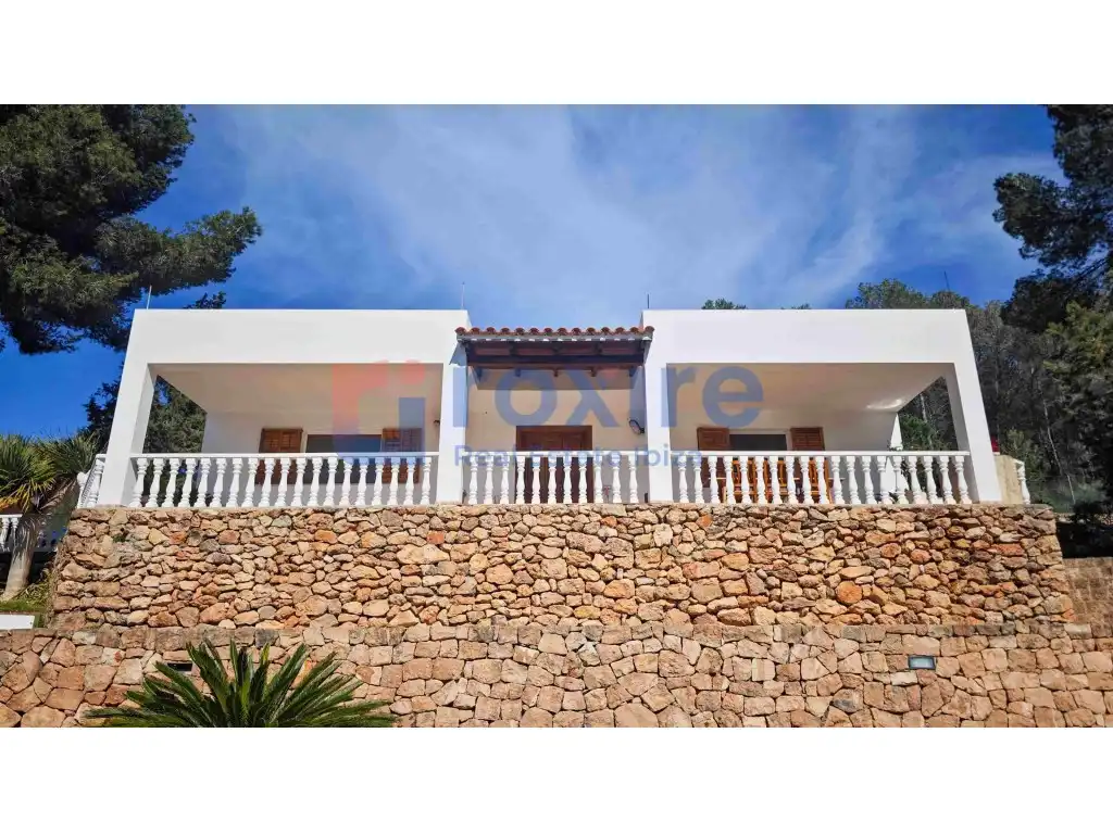 Exterior view of Houses for rent in Sant Antoni de Portmany  with Air Conditioner, Private garden and Terrace