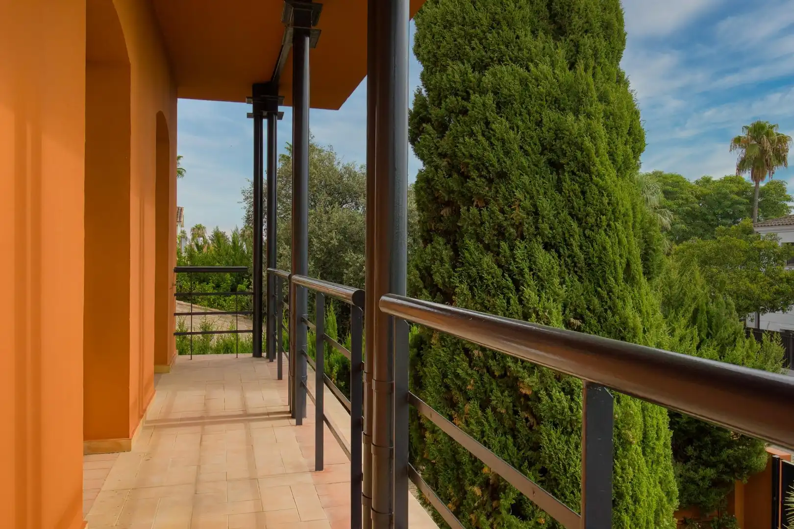 Terraza de Casa o chalet en venta en Bormujos con Aire acondicionado, Calefacción y Jardín privado