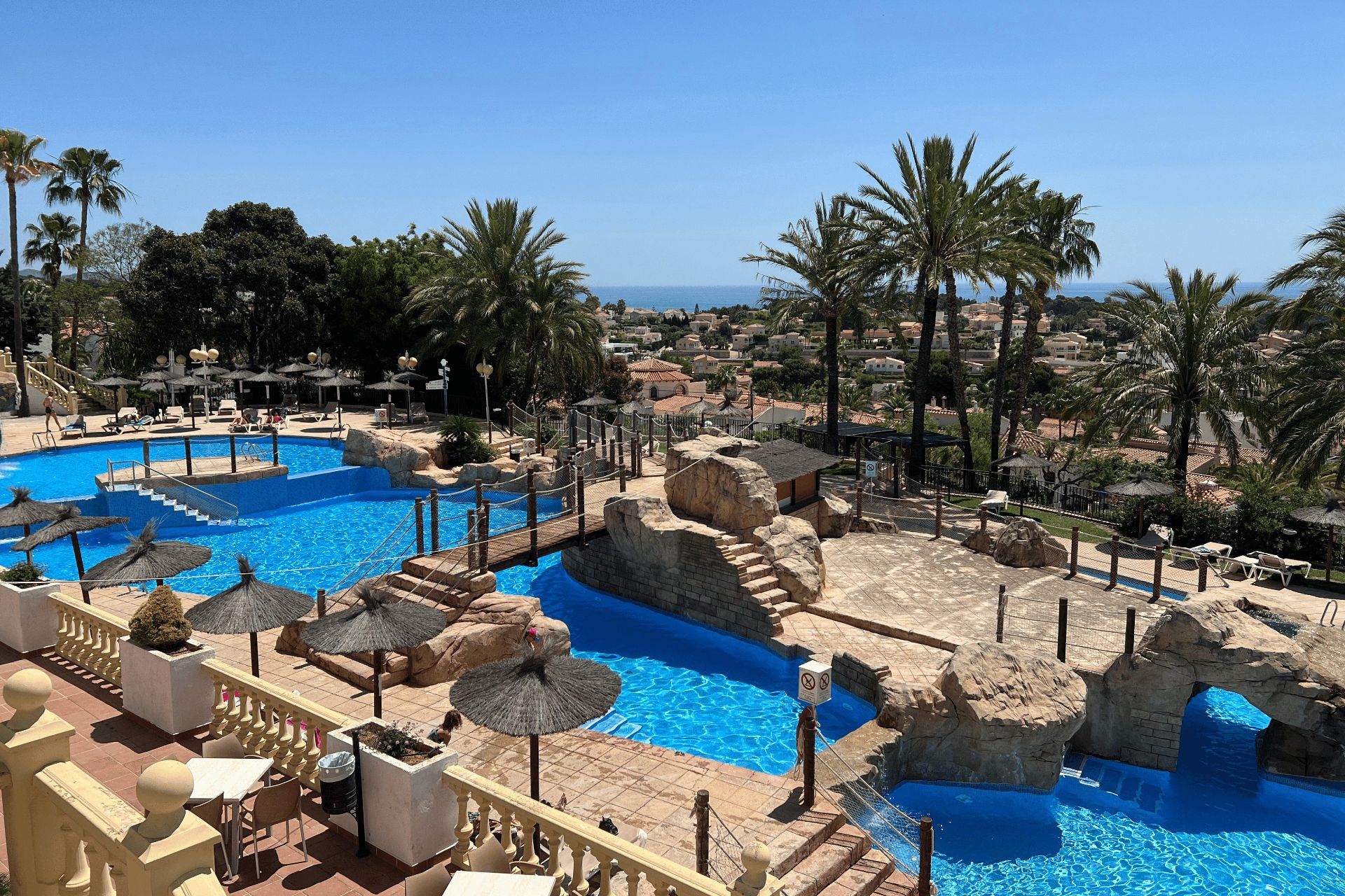 Swimming pool of Flat for sale in Calpe / Calp  with Air Conditioner, Terrace and Furnished