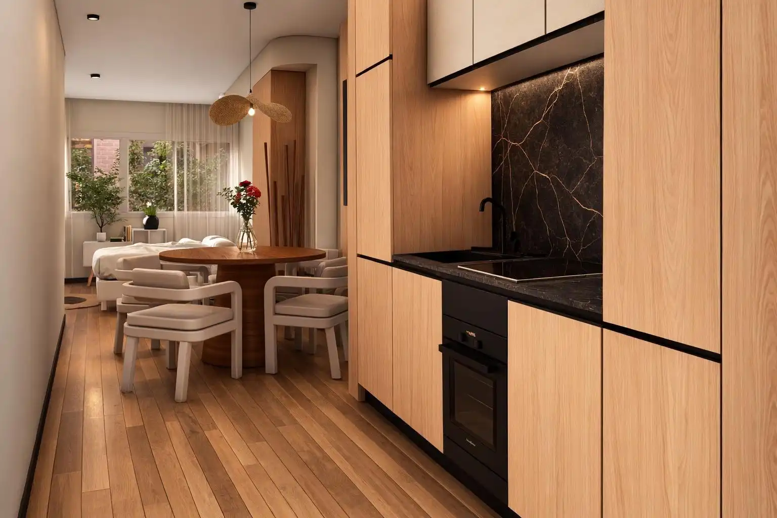 Kitchen of Flat for sale in Murcia
