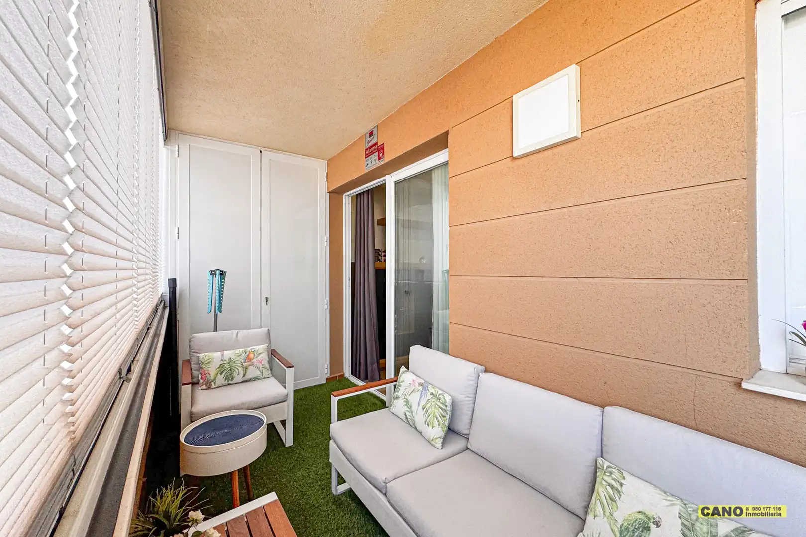 Balcony of Flat for sale in Roquetas de Mar  with Air Conditioner, Heating and Terrace