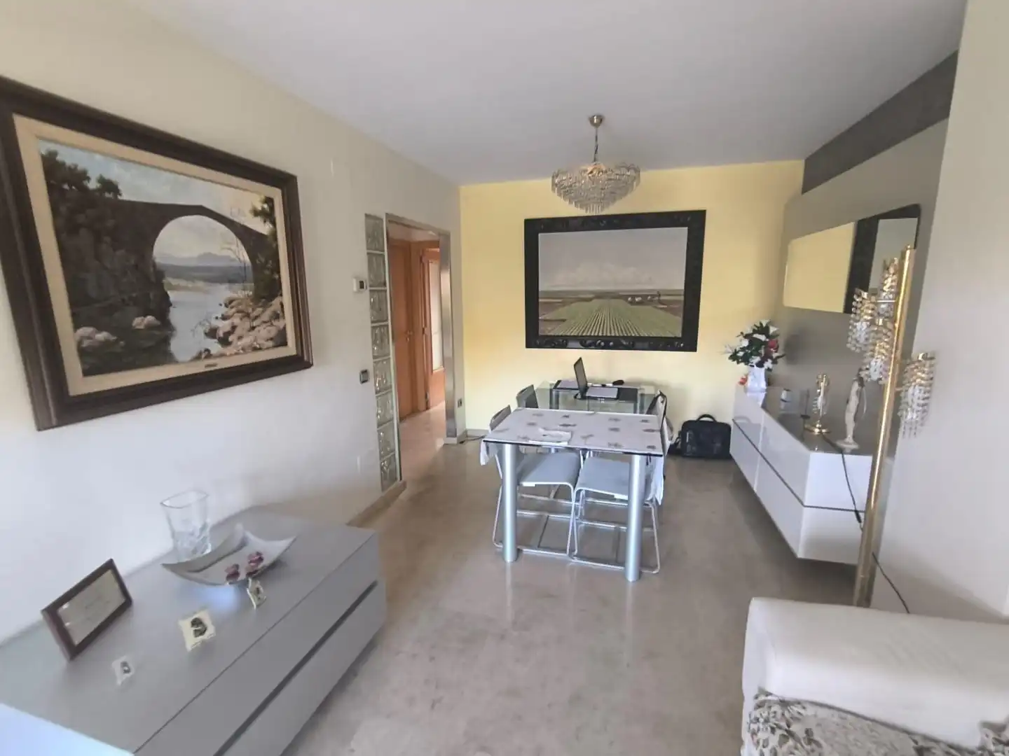 Esszimmer von Wohnung zum Verkauf in Manresa mit Heizung, Terrasse und Balkon