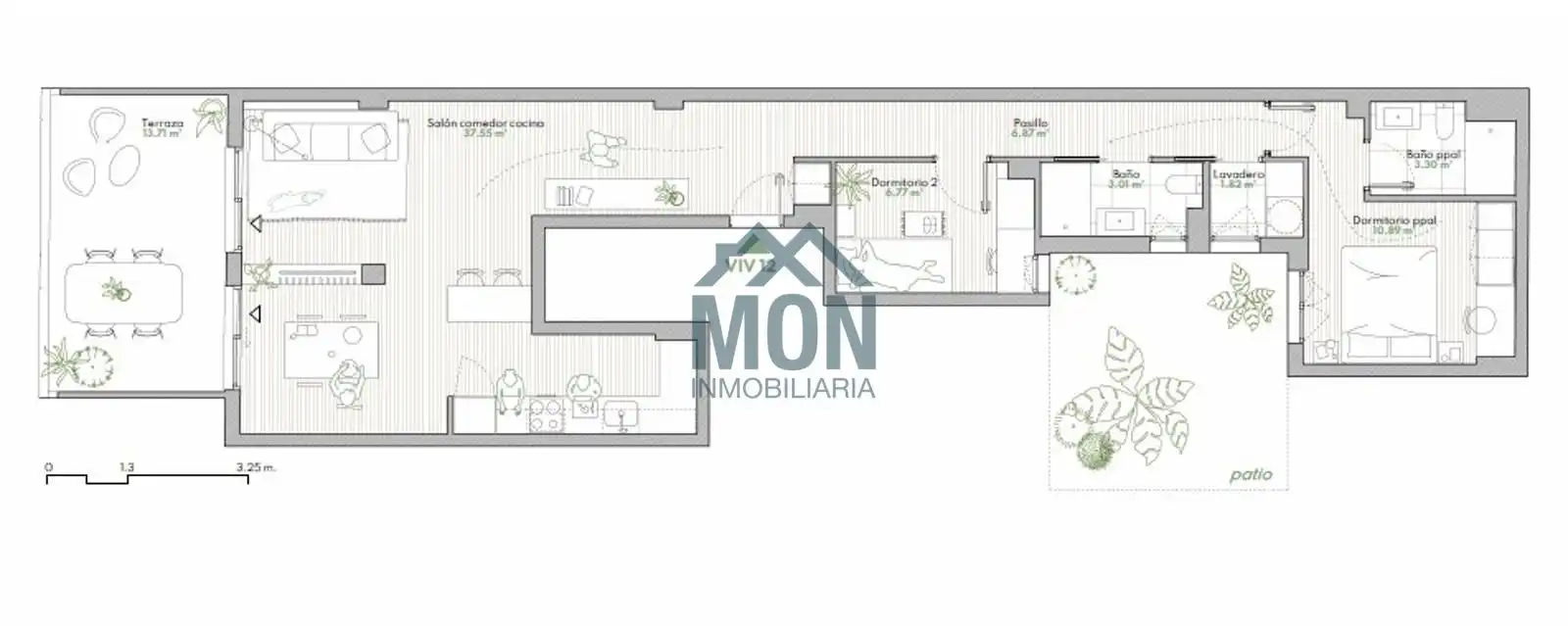 Penthouse with terrace for sale in Centro Ciudad, imagen 14