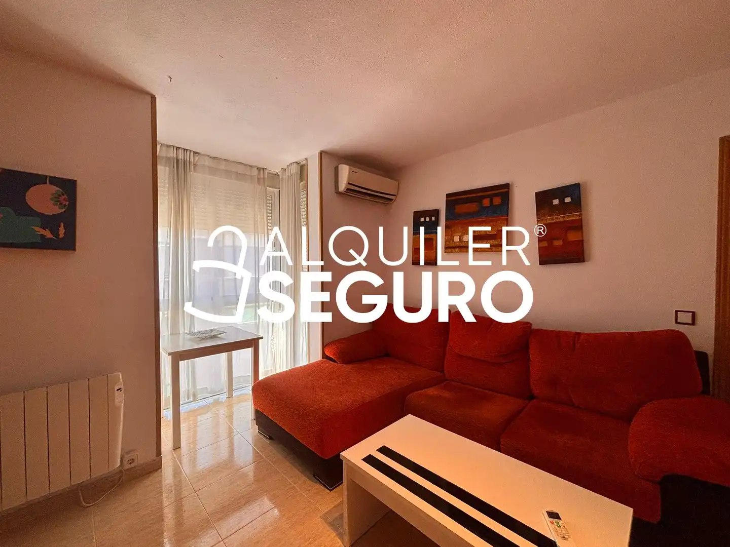 Wohnzimmer von Wohnung zur Miete in Madrid mit Klimaanlage, Heizung und Möbliert
