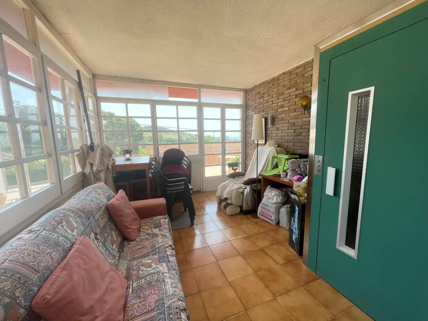 Terraza de Casa o chalet en venta en Badalona con Aire acondicionado, Jardín privado y Terraza