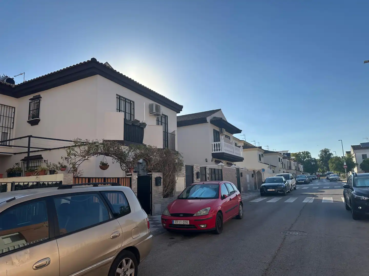 Vista exterior de Casa o chalet en venta en Alcalá del Río con Aire acondicionado, Jardín privado y Amueblado