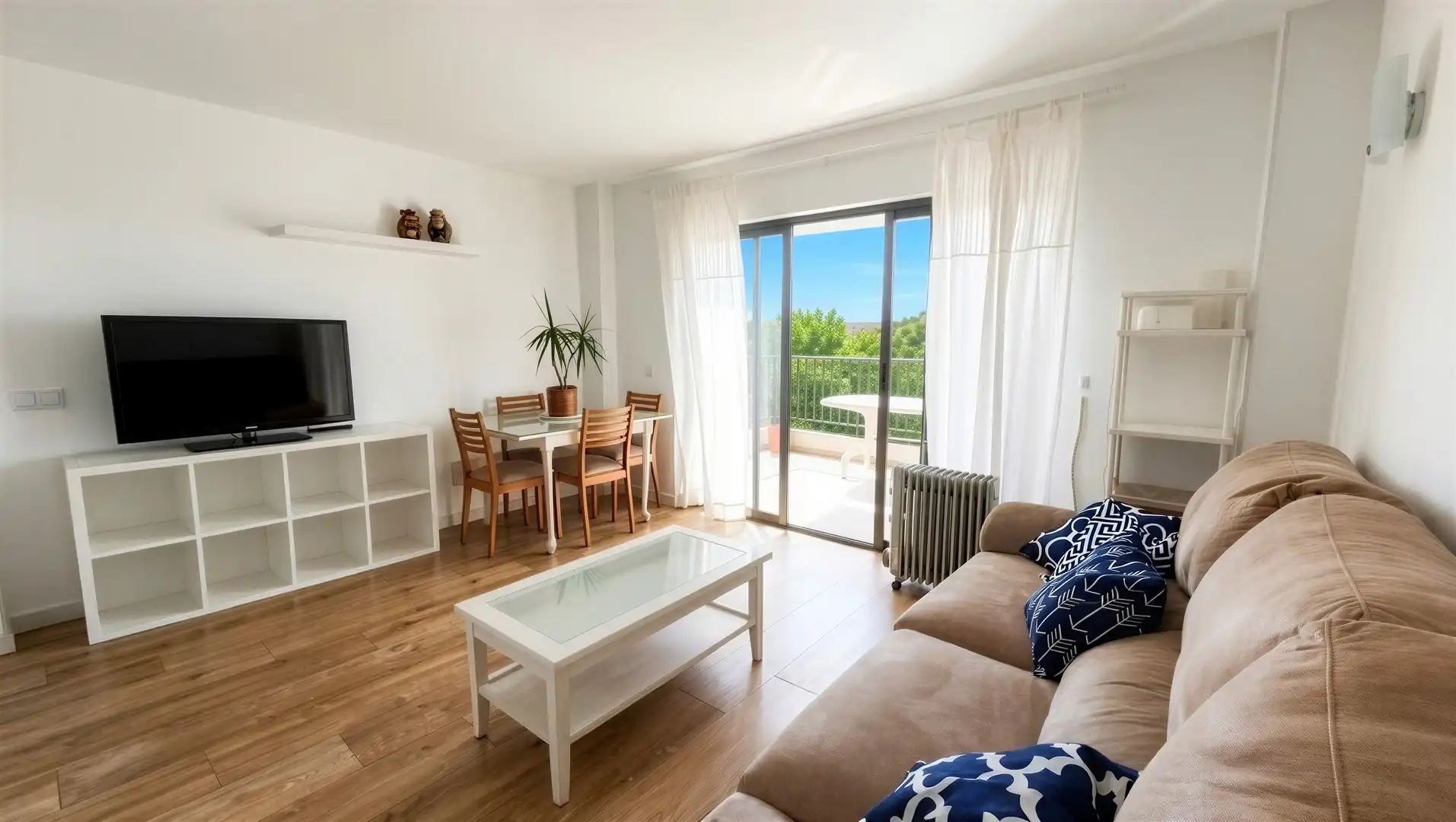Sala de estar de Apartamento de alquiler en  Palma de Mallorca con Trastero y Balcón