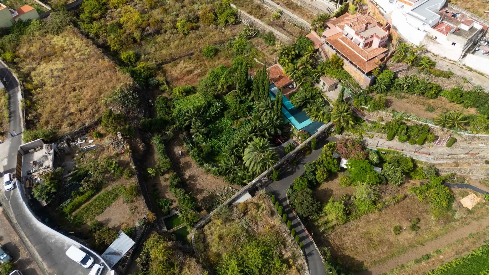 Vista exterior de Casa o xalet en venda en Icod de los Vinos amb Jardí privat, Terrassa i Traster