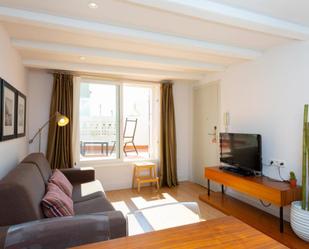 Living room of Apartment to rent in  Barcelona Capital  with Air Conditioner, Furnished and Oven