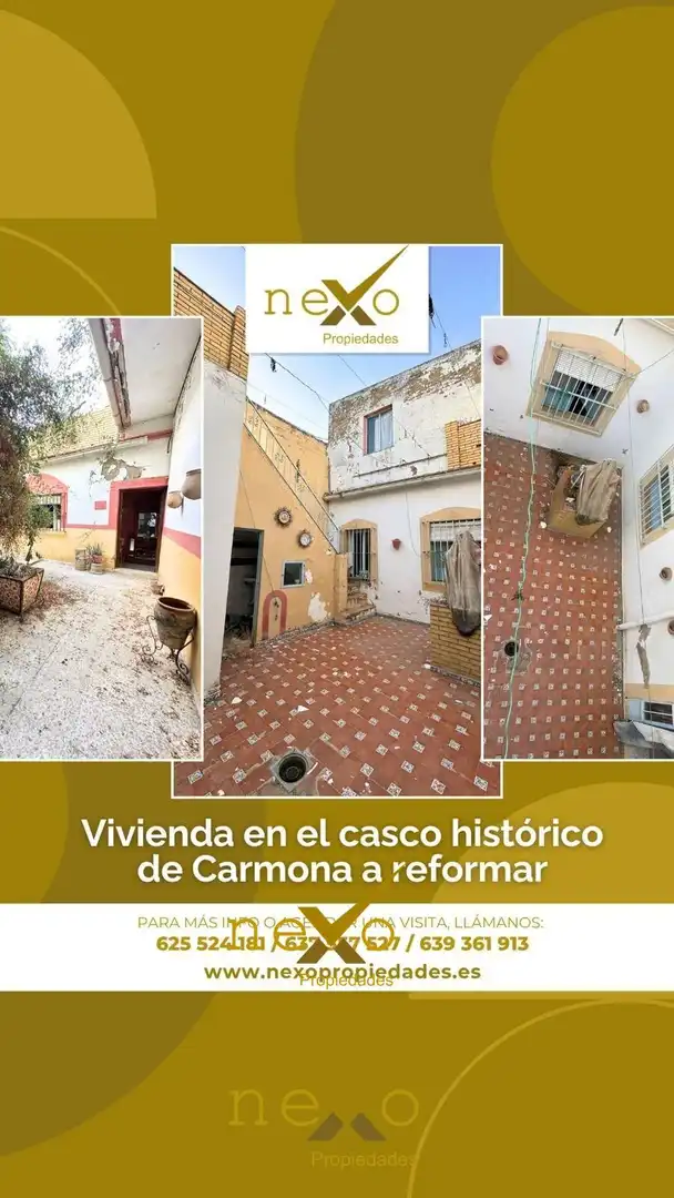 Vista exterior de Casa o chalet en venta en Carmona con Balcón