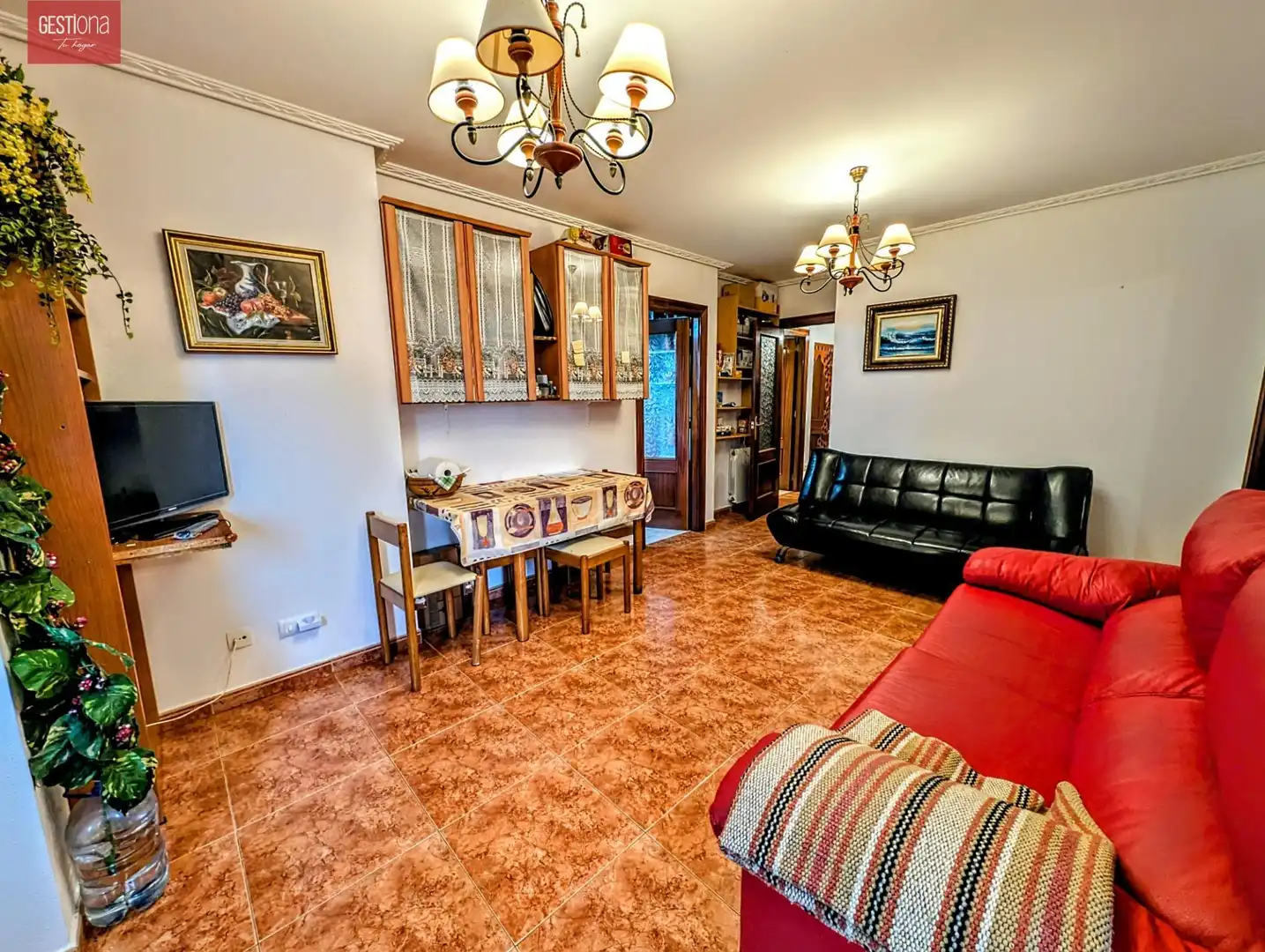 Sala de estar de Apartamento en venta en Noja con Calefacción, Terraza y Balcón