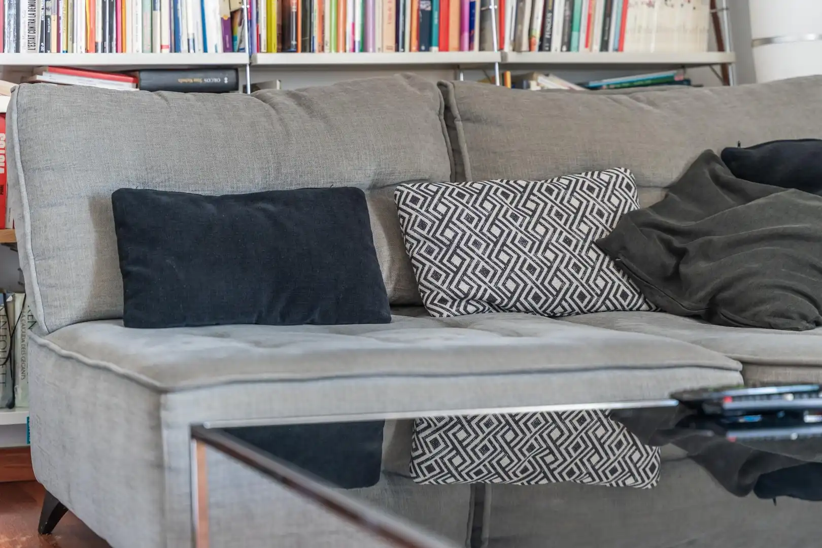 Sala d'estar de Pis en venda en Granollers amb Calefacció, Parquet i Terrassa
