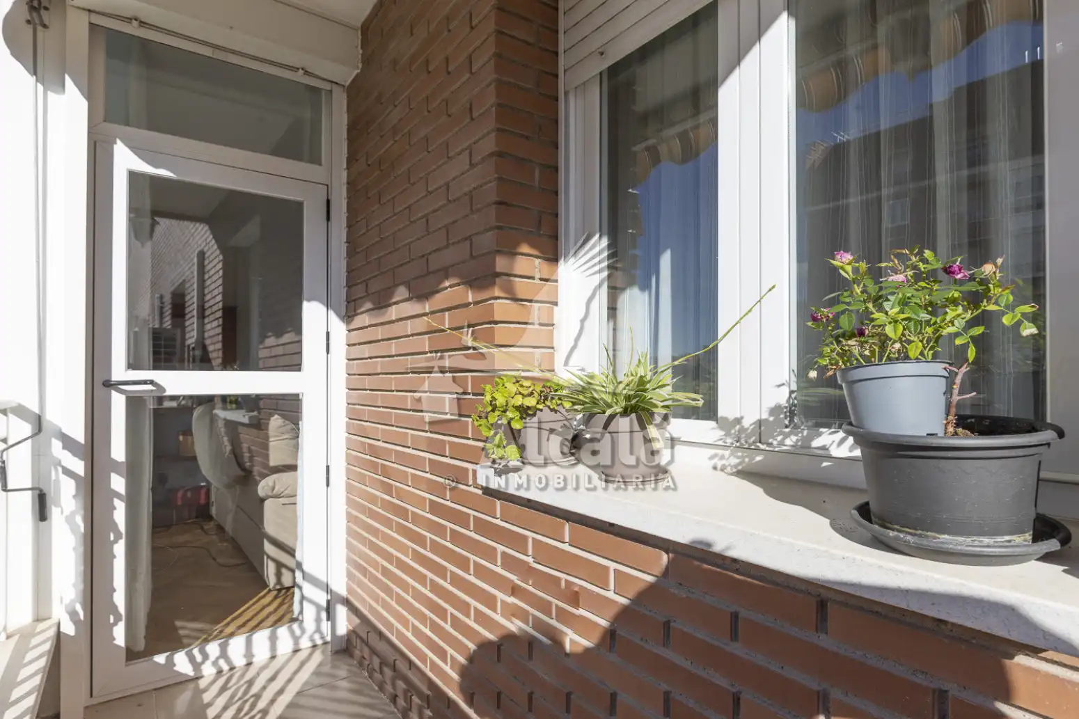 Balcony of Flat for sale in Alcalá de Henares  with Air Conditioner, Heating and Private garden