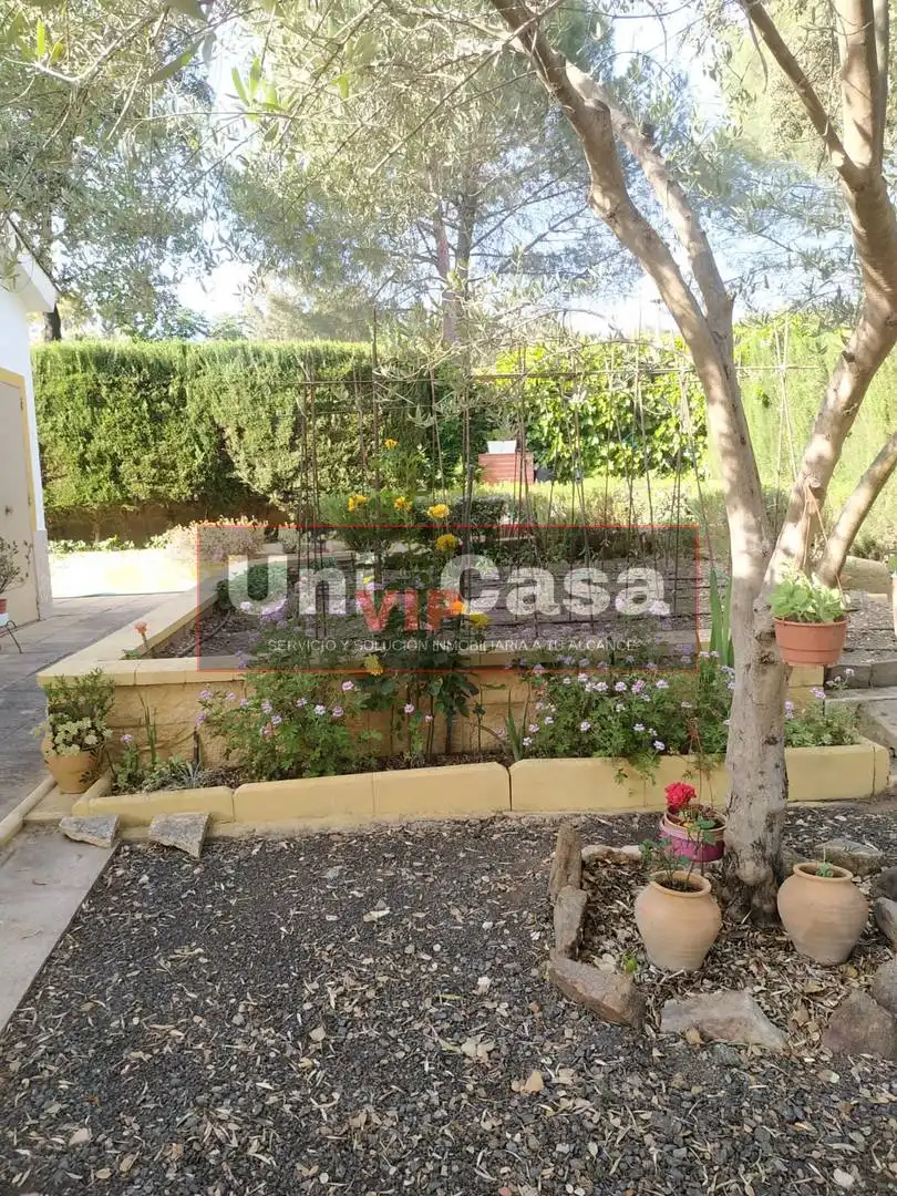 Garden of Country homes for sale in Villaharta  with Air Conditioner, Private garden and Swimming Pool