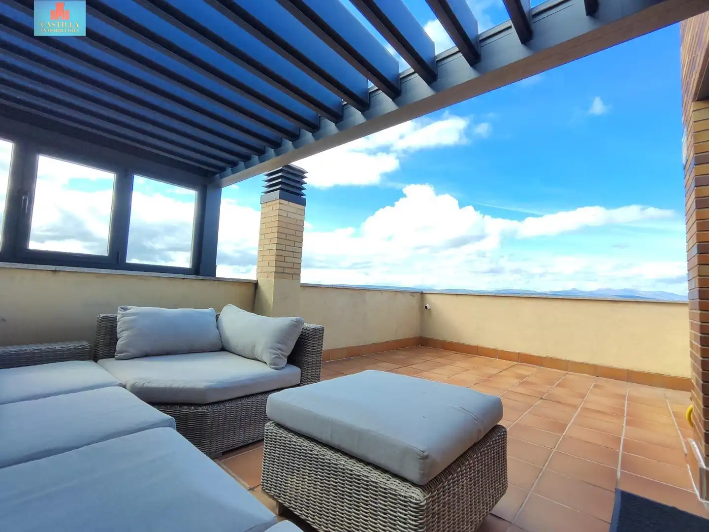 Terraza de Casa adosada en venta en Ávila con Calefacción, Jardín privado y Terraza