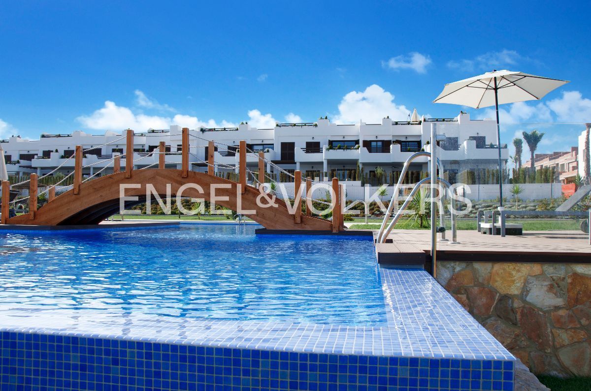 Piscina de Pis en venda en Pulpí amb Aire condicionat, Calefacció i Jardí privat