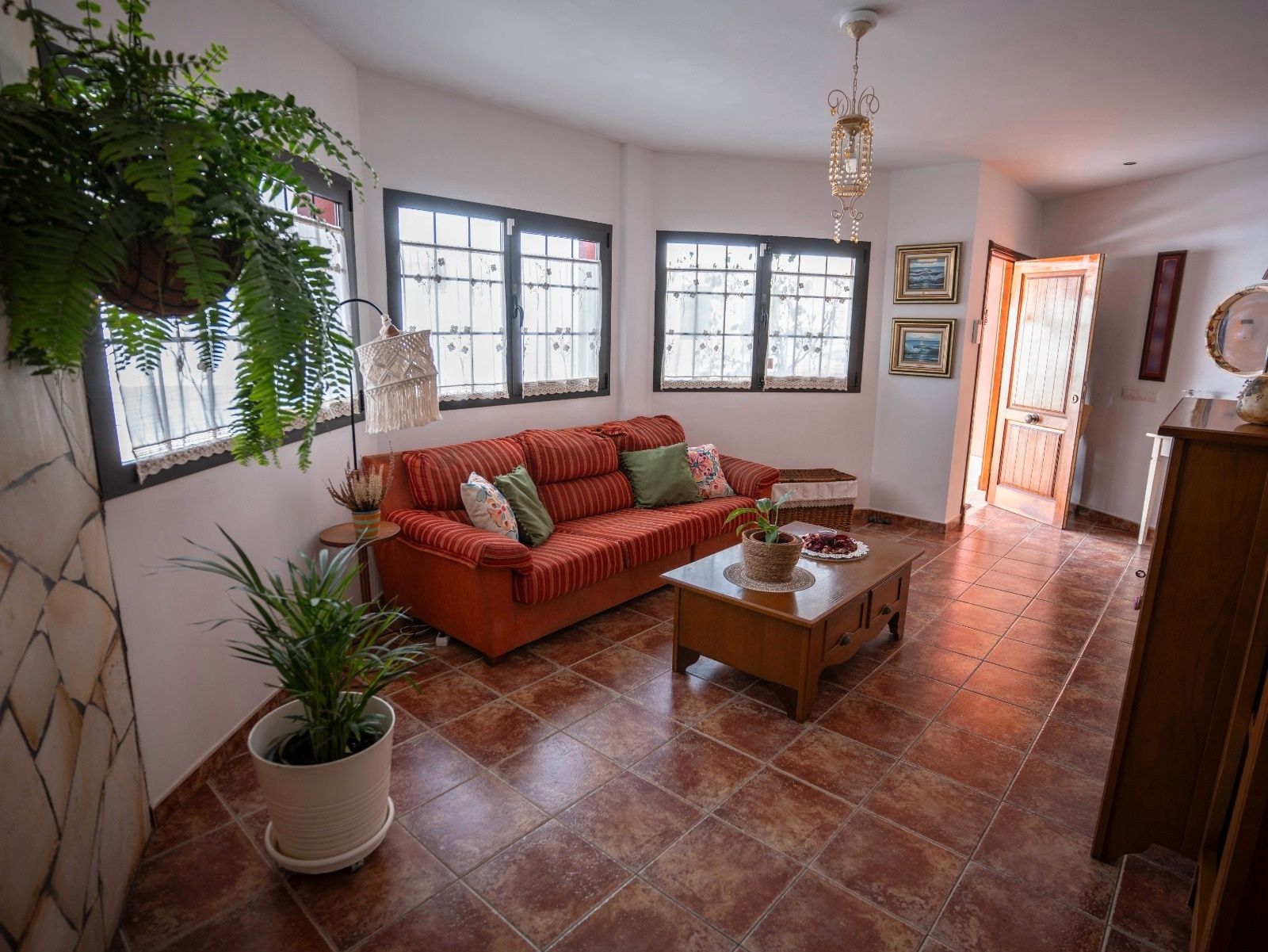 Sala de estar de Casa o chalet en venta en Güímar con Terraza y Amueblado