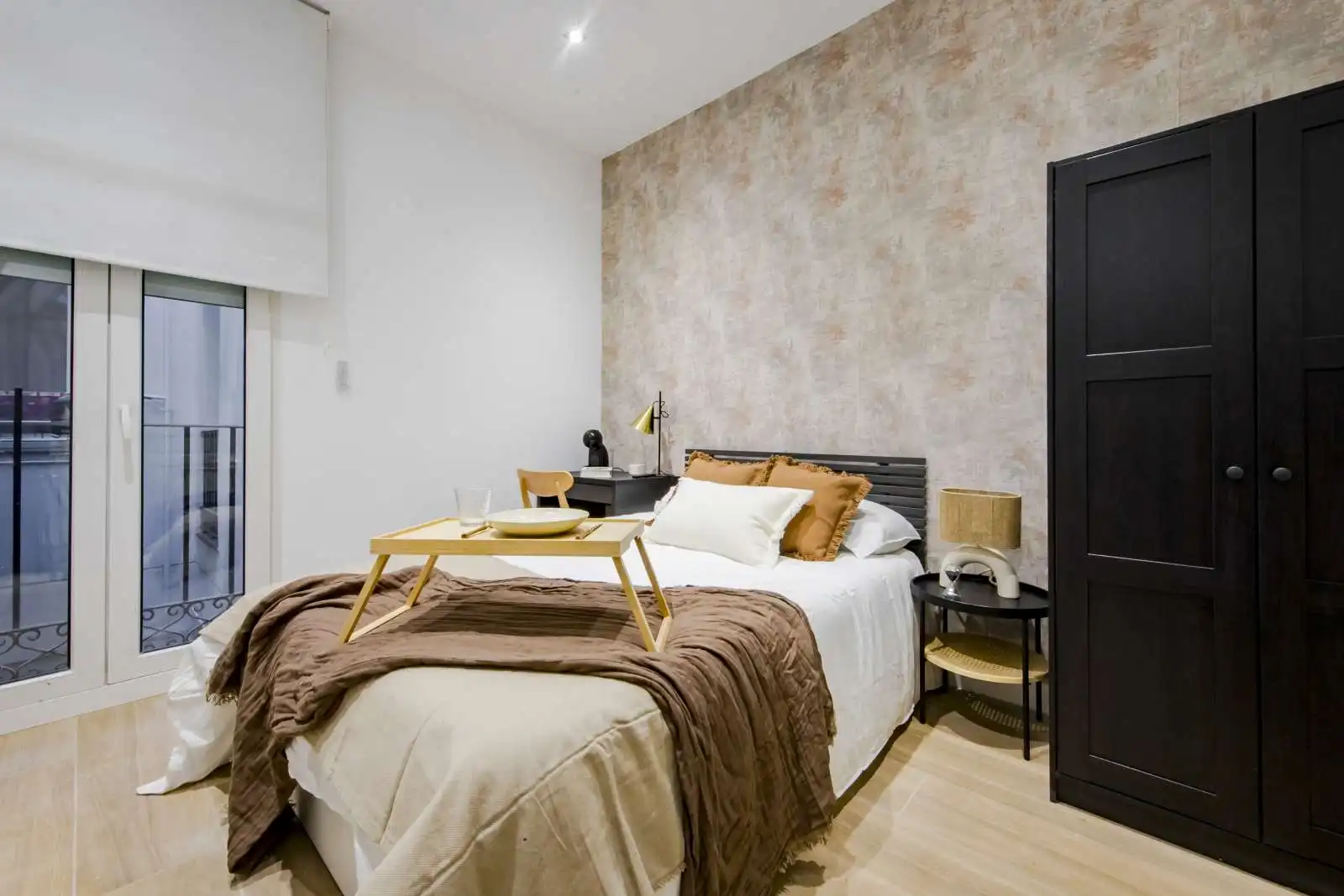 Bedroom of Flat for share in Retiro