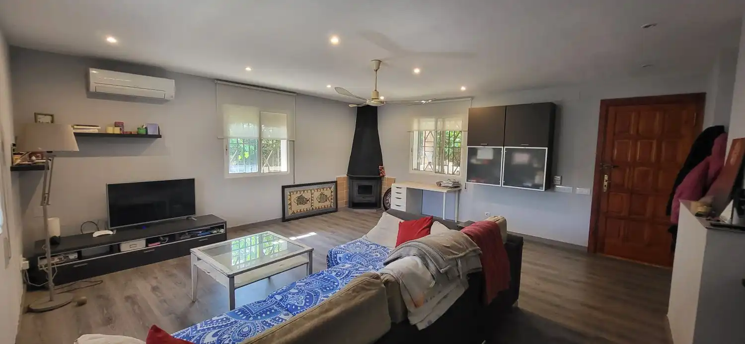 Living room of Houses for sale in Roquetes  with Private garden, Terrace and Storage room