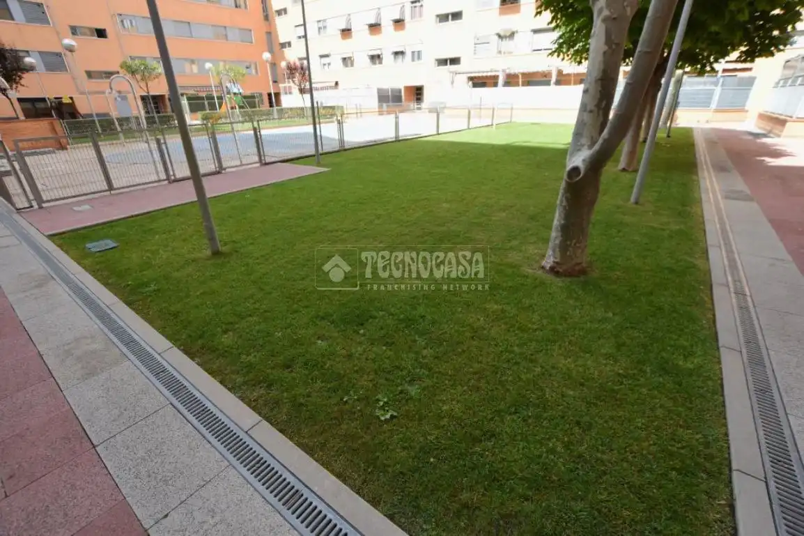 Garden of Flat for sale in Getafe  with Air Conditioner, Heating and Parquet flooring