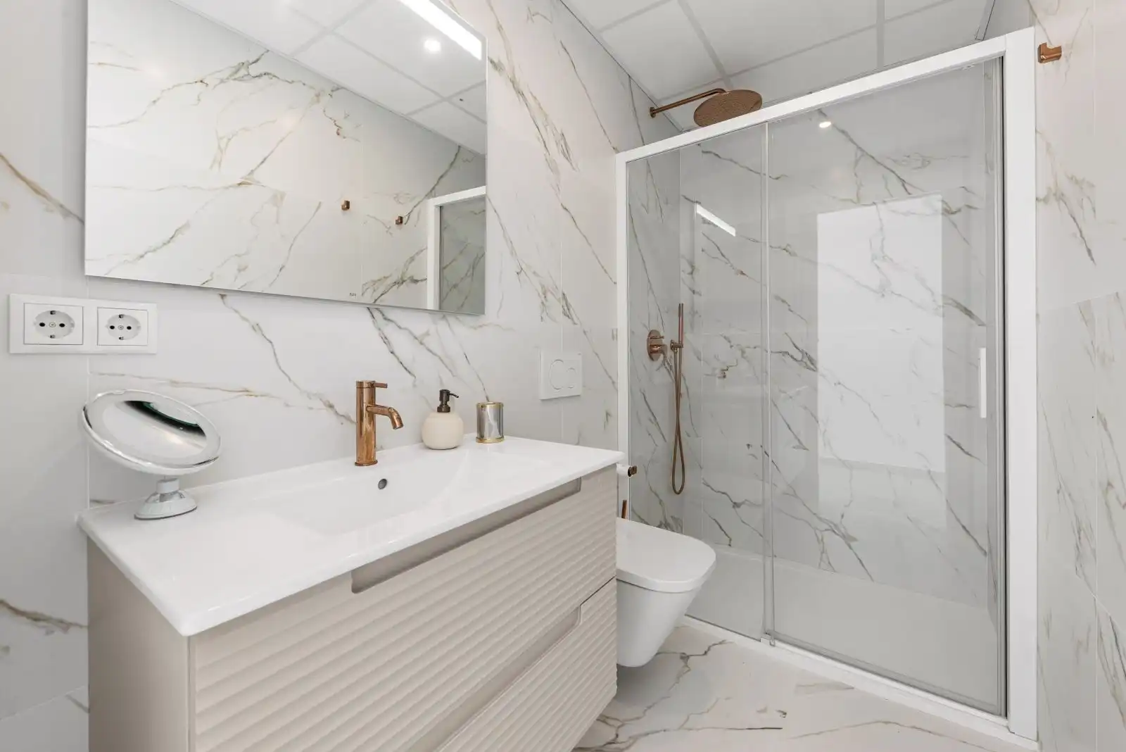 Baño de Casa o chalet en venta en Moraira con Aire acondicionado, Calefacción y Jardín privado