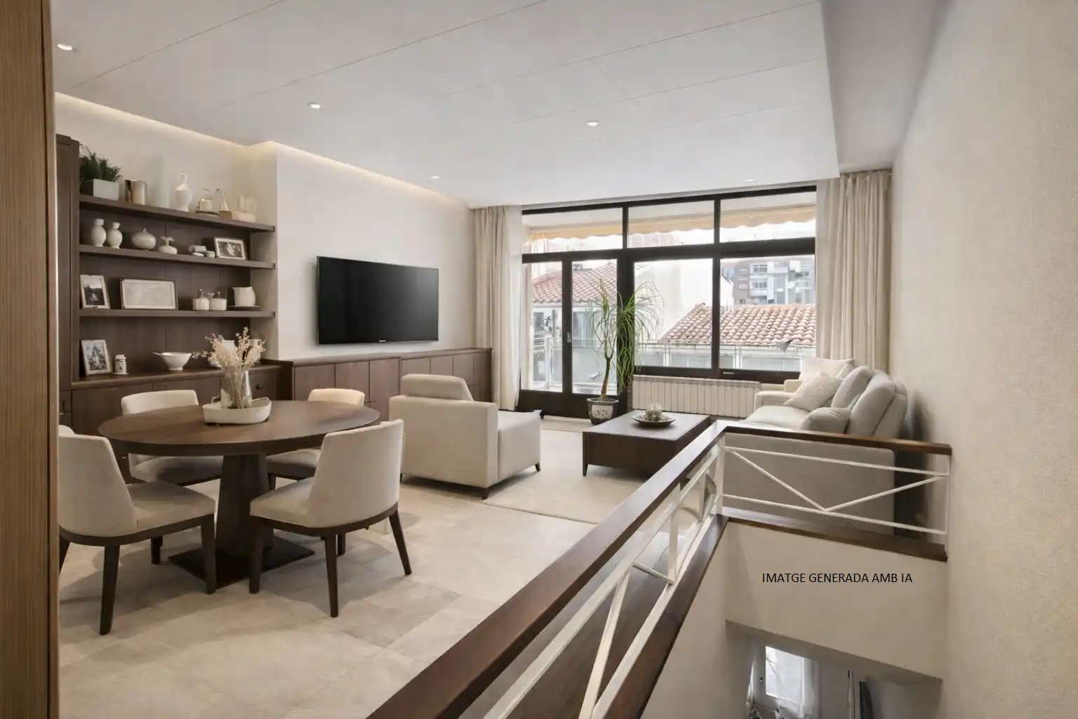 Sala de estar de Casa o chalet en venta en Mataró con Calefacción y Trastero